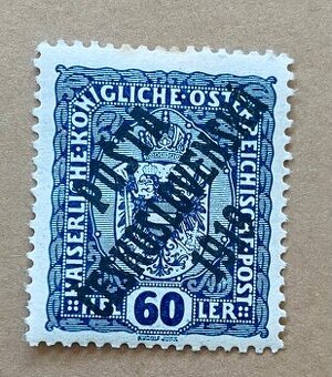 Poštovní zmámky ČSR z roku 1919