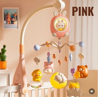 BELUCKIER Králíček Hudební Kolotoč – Pro Děti 6+ Měsíců