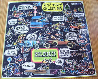 LP deska Zelenáči-Řidič tvrdý chleba má r. 1979/280/