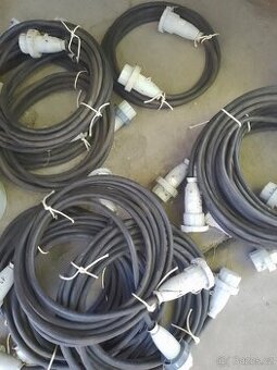 Prodlužovací kabely 380V/16A - 4 kolík