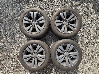 Alu kola na Mercedes-Benz E W212 zimní pneu 225/55/16