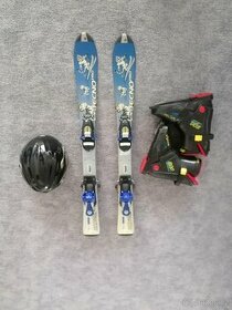 Dětské lyže,boty, helma