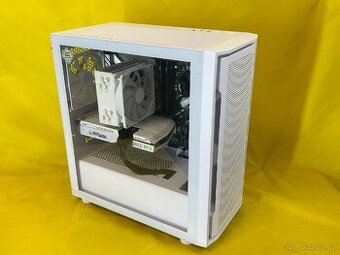 Bílý herní PC – i5-14400F, RTX 3060 12GB, 32GB RAM - 1