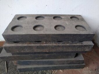 Pryžová podložka pod kontejnery, 50030053 mm