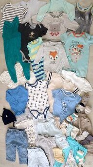 SET oblečení pro miminko (chlapečka), vel. 0-6m