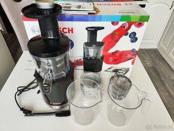 Bosch MESM731M – šnekový odšťavňovač, TOP STAV, kompletní