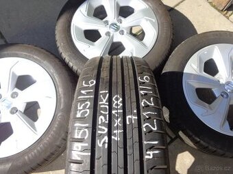 4x100 r16 Suzuki Swift alukola + pneu gratis