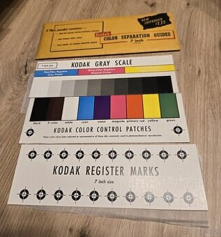 Kodak Color Separation Guides and Gray Scale - 1