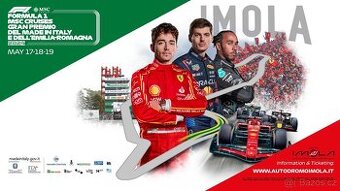 Prodám vstupenky na F1 Imola – neděle (Circolare)