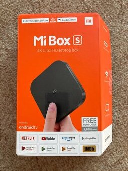 Set-top box, Mi Box s, android TV, model MDZ-22AB