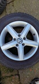 Sada alu VW + zimní pneu Bridgestone Blizzak 195/65 R15