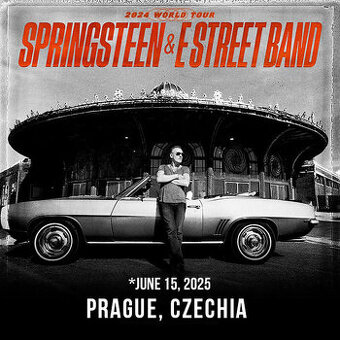 Vstupenky Bruce Springsteen - koncert 15.6.25 Praha Letňany - 1