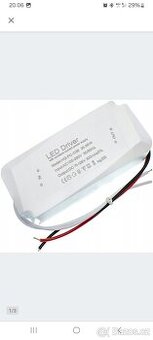 LED zdroj DRIVER stejnosměrný | 25 - 36W | 75 - 126V DC | 30