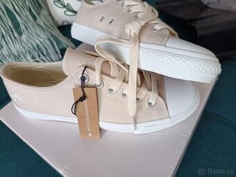 Anna Field Wide Fit Tenisky - beige - 1
