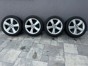 Originální alu kola 5x112 20” Audi Q5 zimni pneu Michelin