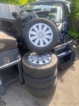 T5,T6 4xkola+nové zimní pneu Continental215/65R16C