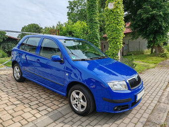 benzínová Śkoda Fabia 1  1.2  2006  106000km TEMPOMAT  KLIMA