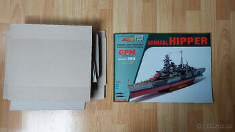Papírová stavebnice GPM Admirál Hipper - 1