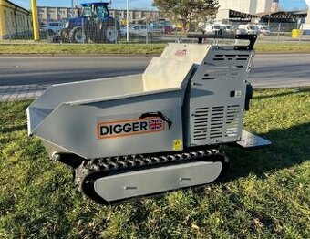 dumper, stavební kolečko, dampřík, pásový dumper