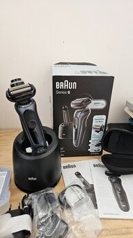 Nový holicí strojek Braun Series 6 60-N7650cc Wet&Dry