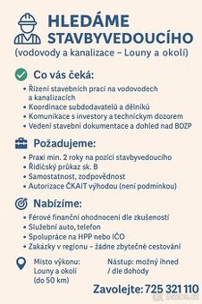 STAVBYVEDOUCÍ