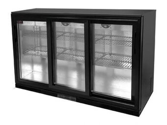Podbarová lednice 1350 x 540 x 900 mm - s posuvnými dveřmi