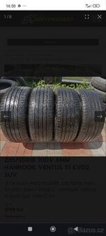 235/55R18 100V 6MM HANKOOK VENTUS S1 EVO2 SUV - 1
