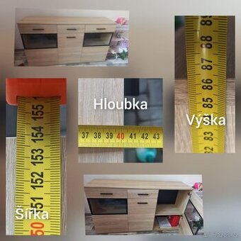 Komoda s dvěma skříňkami - 1