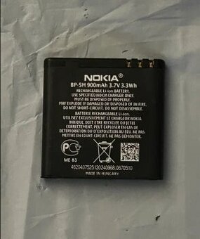 Originální baterie Nokia BP-5M (900 mAh) Nová.