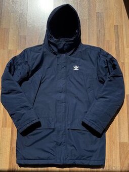 Delší zimní pánská bunda Adidas, vel. M