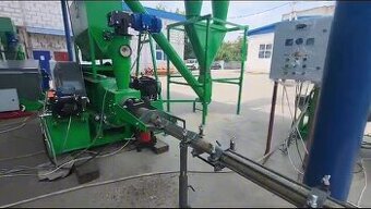 Nový briketovací lis mechanický  400Kg/1h