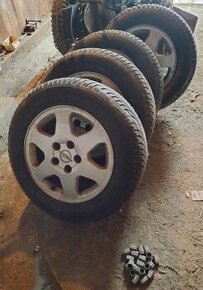 Sada originál kol ALU Opel Zafira A+celoročky 195/65 R15 91V