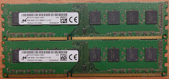 3ks - Micron 16JTF1G64AZ-1G6E1 PC3 12800U DDR3 1600MHz -16GB