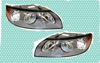 Přední světla Volvo V50 originál, demontované z vozu