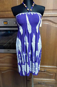 šaty třeba na pláž-možno i jako sukně