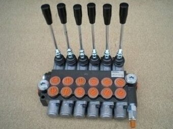 Rozvaděč hydraulický, šestipákový