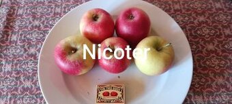 Prodám česaná jablka Nicoter BIO bez postřiků