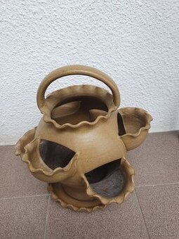 Keramický květináč nejen na bylinky