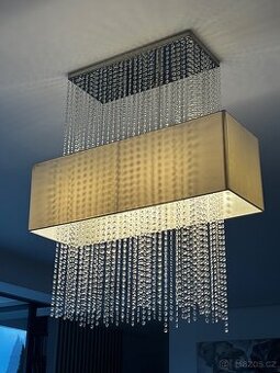 Stropni svetlo, lustr kristal 2ks