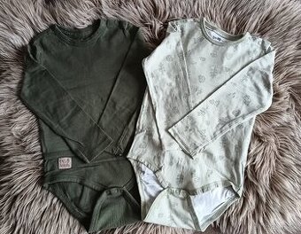 Body s dlouhým rukávem vel. 92-98