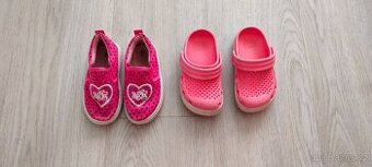 Dětské kroksy Coqui, vel.24/25 + druhé boty zdarma