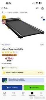 UREVO Spacewalk lite - chodící pás