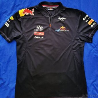 RED BULL Pepe Jeans Vintage závodní tričko Formule 1 vel. XL