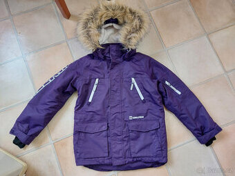 Lyžařská zimní bunda zn. Lindex, vel. 134