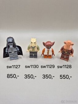 Lego figurky ze setu 75290