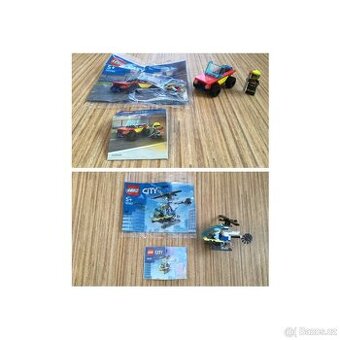 Jako nové LEGO CITY Hasič a policejní vrtulník