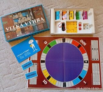 Velká výhra - retro stolní hra