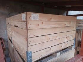 Dřevěné bedny vhodne na Vyvýšený záhon - 1