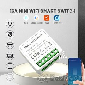 16A Inteligentní přepínač Mini WIFI+Bluetooth - 1