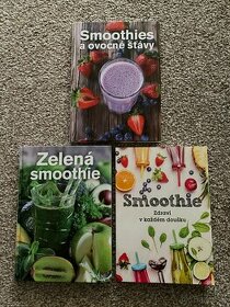 Nové knihy o smoothie - různé